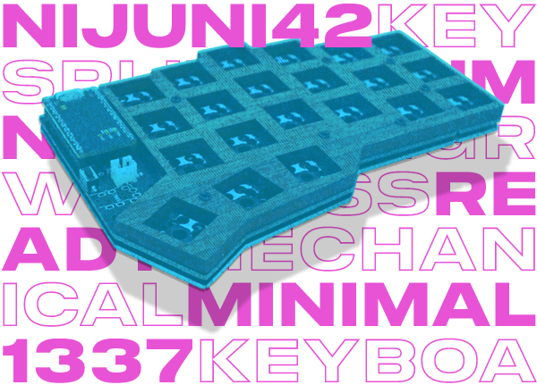 Nijuni Split Ergo Keyboard